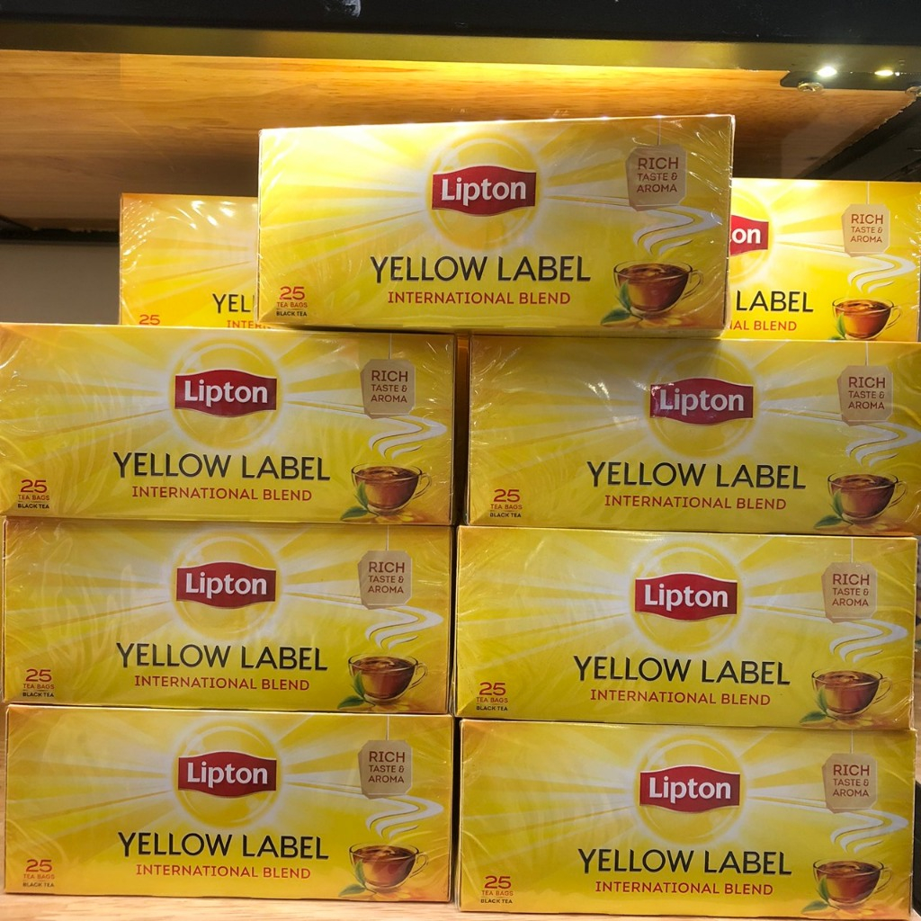 Trà Lipton Túi Lọc Nhãn Vàng Đậm Đà Vị Truyền Thống Made In Dubai Hộp 25 Túi | BigBuy360 - bigbuy360.vn