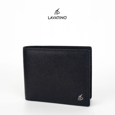 Ví nam 2 trong 1 kết hợp ví card mini tháo rời da Epsom chính hãng Lavatino- WB46