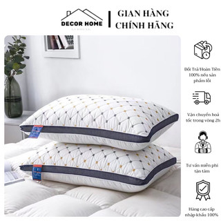 Ruột gối trần quả trám cao cấp kích thước 50x70cm Bông Sơ Tinh Khiết , Kháng Khuẩn