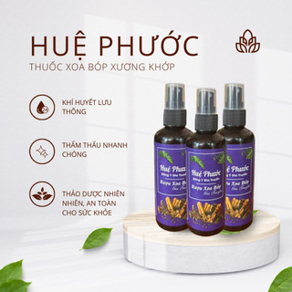 Dầu xoa bóp xương khớp Ngãi Đen Huệ Phước hỗ trợ thoái hóa khớp, đau nhức mỏi
