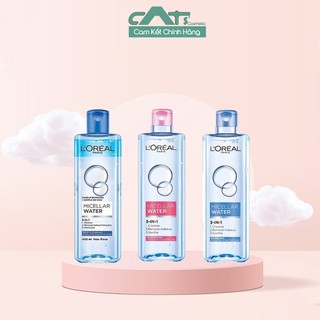 Nước Tẩy Trang Loreal Paris Micellar Water 3-in-1 400ml