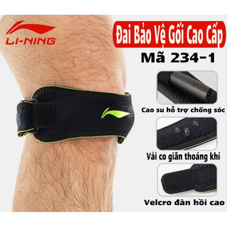 Băng gối - bó gối thể thao một dây - đai bảo vệ khớp gối - li-ning hàng chính hãng cao cấp