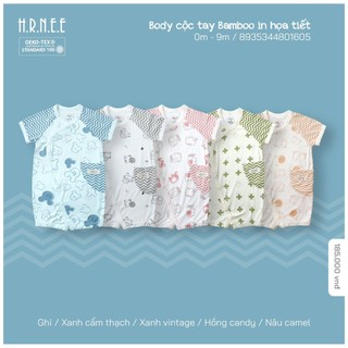 Body cộc tay hãng Hrnee cho bé