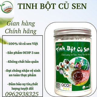 Bột củ sen-tinh bột củ sen viagri tốt cho sức khoẻ