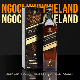 Rượu mạnh Johnnie Walker Double Black Alc 40% 750ml