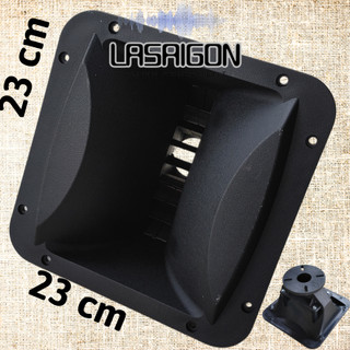 Phểu loa treble 23x23 vuông Array dùng cho loa treble 750 - 850 , họng treble array giá 1 cái