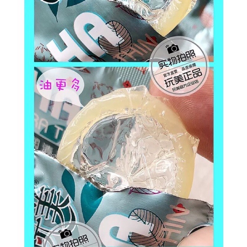 Bao cao su Trung Quốc “HA ultra thin” hộp 100 chiếc gốc nước size 52±2mm, sản phẩm chính hãng an toàn tuyệt đối