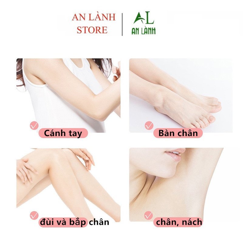 Kem tẩy lông HOBEBAR 50g và Gel dưỡng lô hội 30g dịu nhẹ da không gây kích ứng và không đau rát tẩy lông chân tay nách