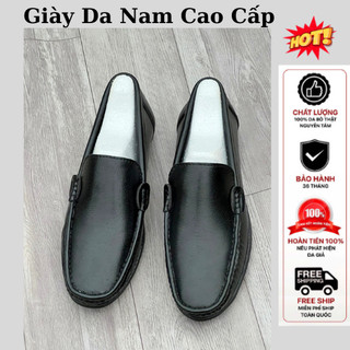 GIÀY TÂY NAM CÔNG SỞ LỊCH LÃM PLAYBOY - (Giày Mọi Lười Đen )