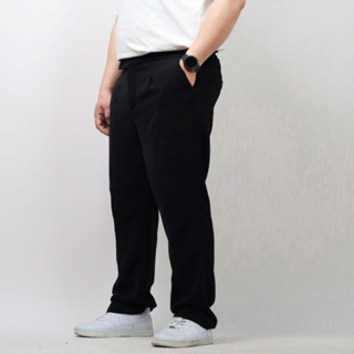 Quần tây nam Big Size (70-120kg), Quần âu cạp chun eo co giãn vải chéo hàn rộng rãi BS COUTURE