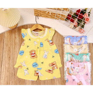 Bộ Tole Kiểu Bé Gái (14-18kg) (giao màu ngẫu nhiên)