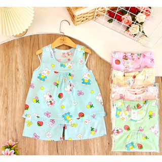 Bộ Tole Kiểu Bé Gái (14-18kg) (giao màu ngẫu nhiên)