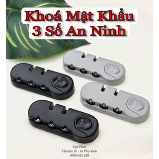 (FLASHSALE) Khoá số vali mật khẩu 3 số an ninh xước