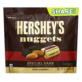 Hershey's nuggets special dark 286g & socola bơ hershey's bọc hạnh nhân