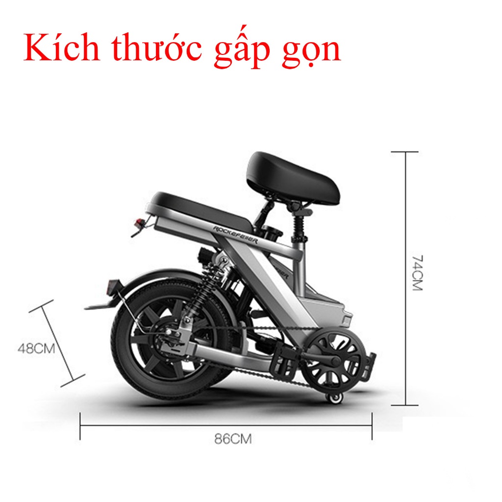 Xe đạp điện gấp gọn 14inch | BigBuy360 - bigbuy360.vn