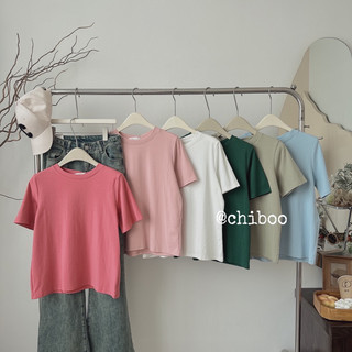 #2006 Áo pull trơn hàng QC co giãn 4 chiều form xinh quá lun ạ, basic màu nào cũng xinh