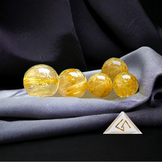 Hạt lẻ thạch anh tóc( Loại VIP)-Đá phong thuỷ Gia An