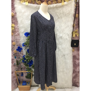 Đầm Maxi Cổ V 2 hand Nhật - Size S M