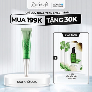 Cao khổ qua soherbs sạch mụn sáng da mờ thâm 10ml