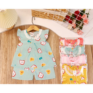 Bộ Tole Kiểu Bé Gái (14-18kg) (giao màu ngẫu nhiên)