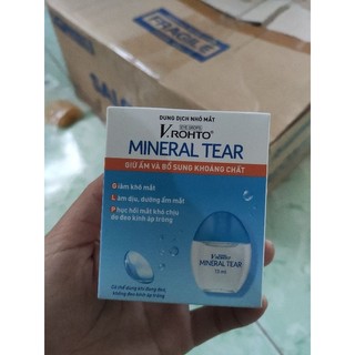 Dung dịch nhỏ mắt Vrohto 13ml nước mắt nhân tạo chính hãng cty