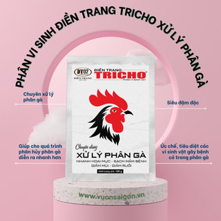 Phân vi sinh điền trang tricho xử lý phân gà 100g