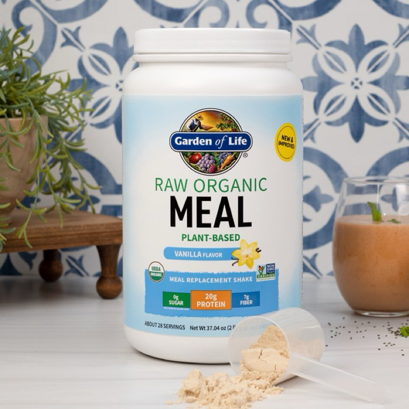 Bột đạm hữu cơ meal Garden of life