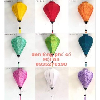 Đèn lồng hội an kiểu củ tỏi , 10,20,30 cm