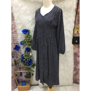 Đầm Maxi Cổ V 2 hand Nhật - Size S M
