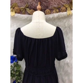 Đầm Voan  Midi 2 hand Nhật hiệu ALPHABETŚ ALPHABET-Size M