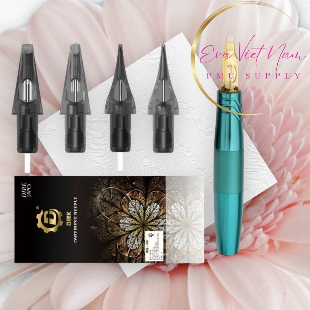 Kim Dirk Máy Pen 1215 RM – Dụng Cụ Phun Xăm, Chuyên Nghiệp, An Toàn