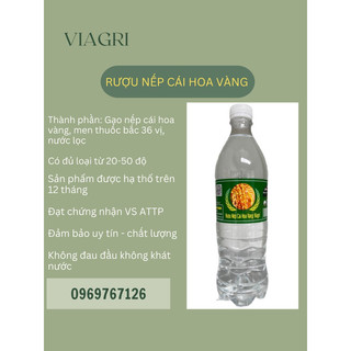 R.ƯỢU NẾP CÁI HOA VÀNG ĐẠT CHỨNG NHẬN VS ATTP-R.ƯỢU CỔ TRUYỀN VIAGRI CHẤT LƯỢNG