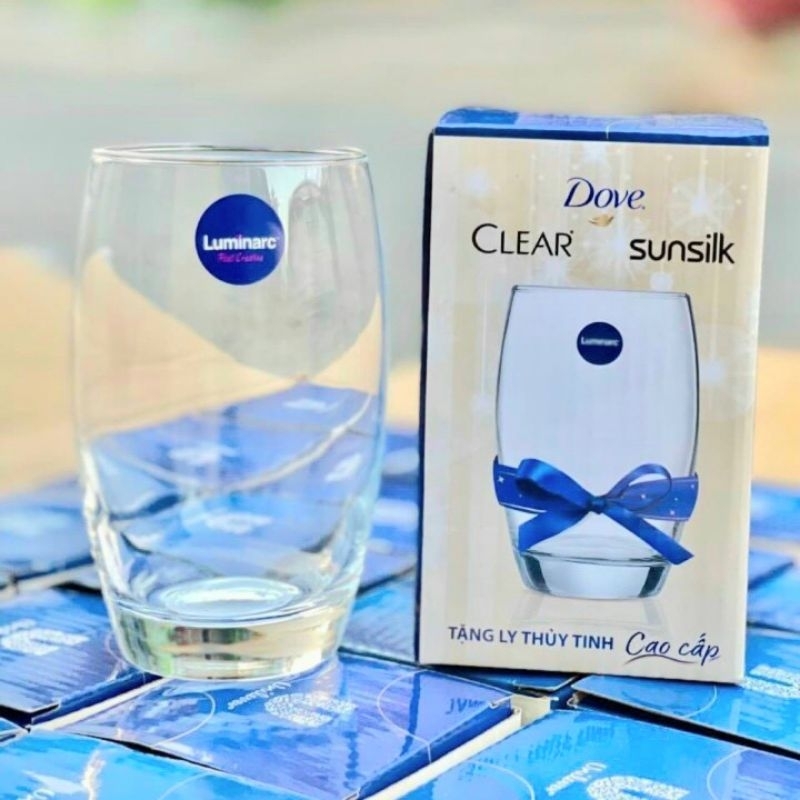 Ly Thủy Tinh Luminrarc 350ml - Ly sinh tố ,ly nước, Cốc Uống Nước