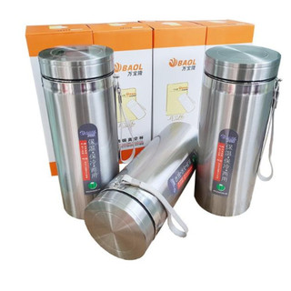 Bình Giữ Nhiệt XinLang 1200, 1500ml Có Dây Đeo, Giữ Nhiệt 8 Tiếng Màu Bạc Siêu Đẹp