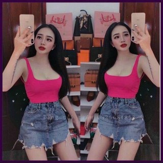 Áo Croptop 2 Dây Xinh Xắn Ôm Body Shop Tiến Linhh