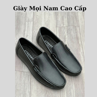 GIÀY TÂY NAM CÔNG SỞ LỊCH LÃM PLAYBOY - (Giày Mọi Lười Đen )