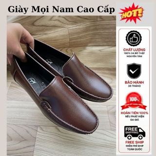 GIÀY TÂY NAM CÔNG SỞ LỊCH LÃM PLAYBOY - (Giày Mọi Lười Đen )