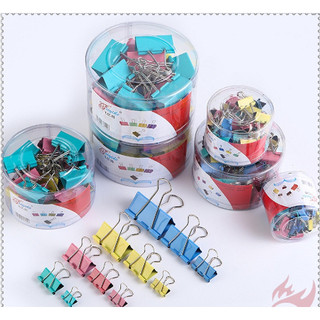 Kẹp bướm đủ màu sắc 15/19/25/32/41/51 mm - kẹp tài liệu loại tốt đủ kích cỡ