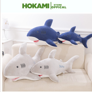  Gấu Bông Cá Mập Xanh Thú Nhồi Bông Cá Mập Hàng Cao Cấp Cá Mập xanh Sze lớn 