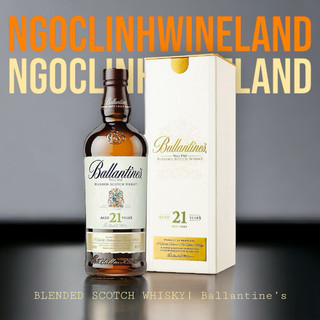 [Nhập khẩu chính hãng] Rượu mạnh Ballantine's 21 năm Alc 40% 700ml