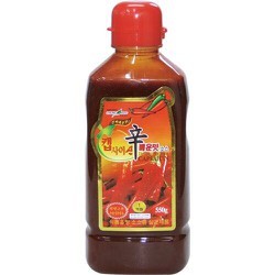 Tinh dầu ớt, sốt ớt nấu mì cay hàn quốc 550ml (nấu mì cay, bánh gạo cay, gà xào cay....)