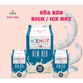 [ HỎA TỐC ]Sữa Kem Béo Thực Vật Rich Lùn đa năng Từ Pink Pink Nguyên Liệu & Dụng cụ Pha Chế Đồ Uống