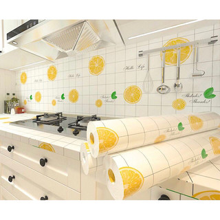 Decal dán tường khổ rộng 60cm giấy dán bếp chống dầu mỡ chịu nhiệt độ cao mã QD02A 
