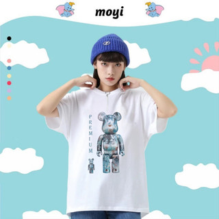 [Cotton 260Gsm] Áo Thun Gấu BearBrick Form rộng 100% Cotton 2 chiều không phai Local Brand AC353