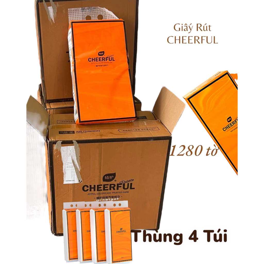 Thùng 4 Túi Giấy rút , giấy vệ sinh , siêu to siêu dai siêu rẻ