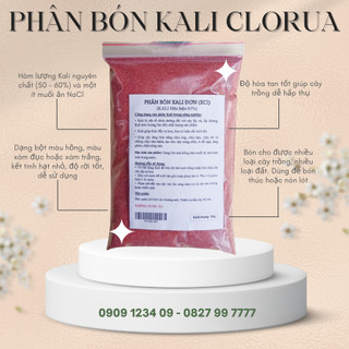 (Combo 3 gói) Phân Kali (gói 1kg) tăng khả năng đậu quả, tăng chất lượng nông sản (Vườn Sài Gòn)