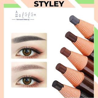 Bút chì xé kẻ lông mày trang điểm, bút kẻ lông mày che khuyết điểm dụng cụ trang điểm Styley A001