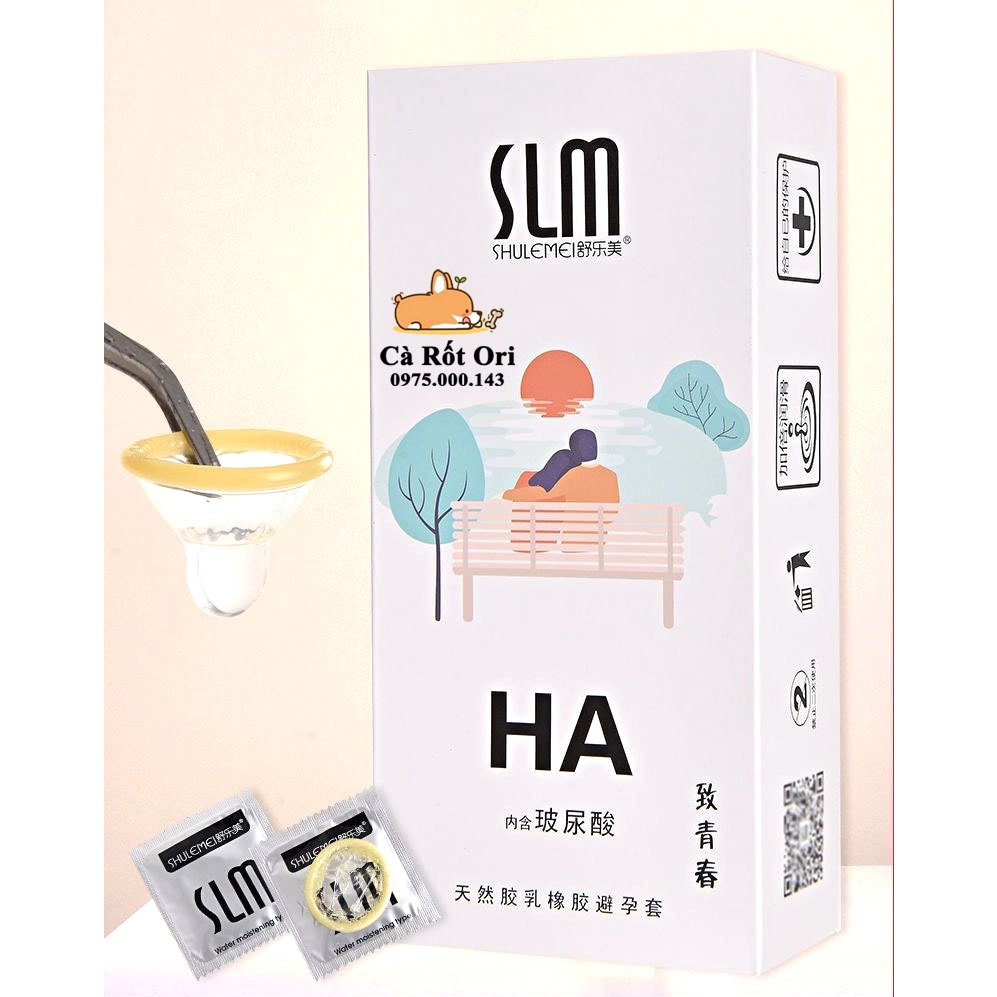 Bao cao su thiên nhiên_Hộp 100 chiếc_Size 49±2mm (đường kính)_Bôi trơn gốc nước