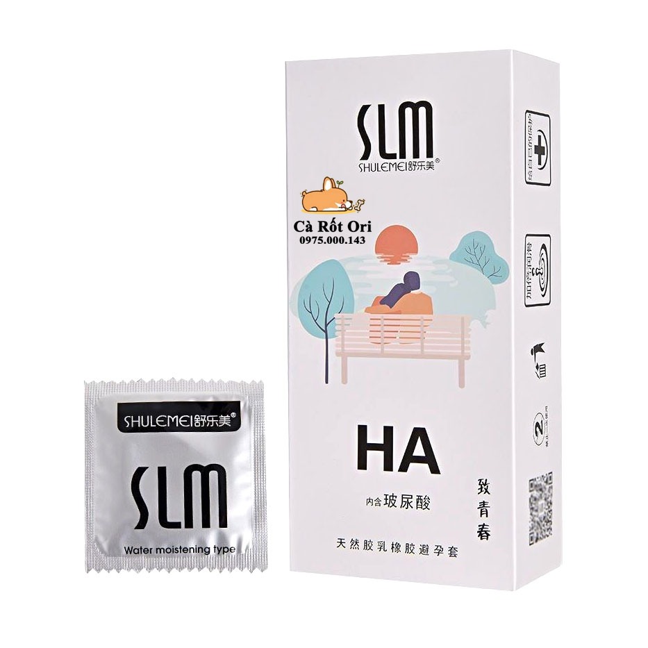 Bao cao su thiên nhiên_Hộp 100 chiếc_Size 49±2mm (đường kính)_Bôi trơn gốc nước