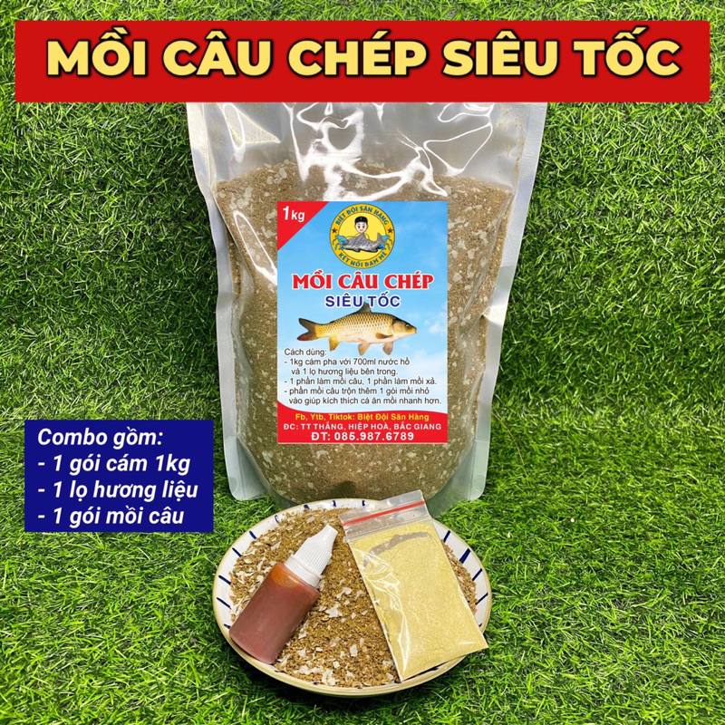 Mồi Câu Cá Chép Siêu Tốc của Biệt Đội Săn Hàng